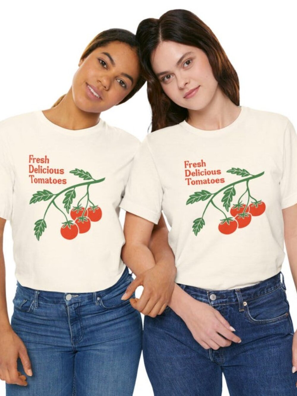 Fresh Delicious Tomatoes T-Shirt - Picture 1 of 4